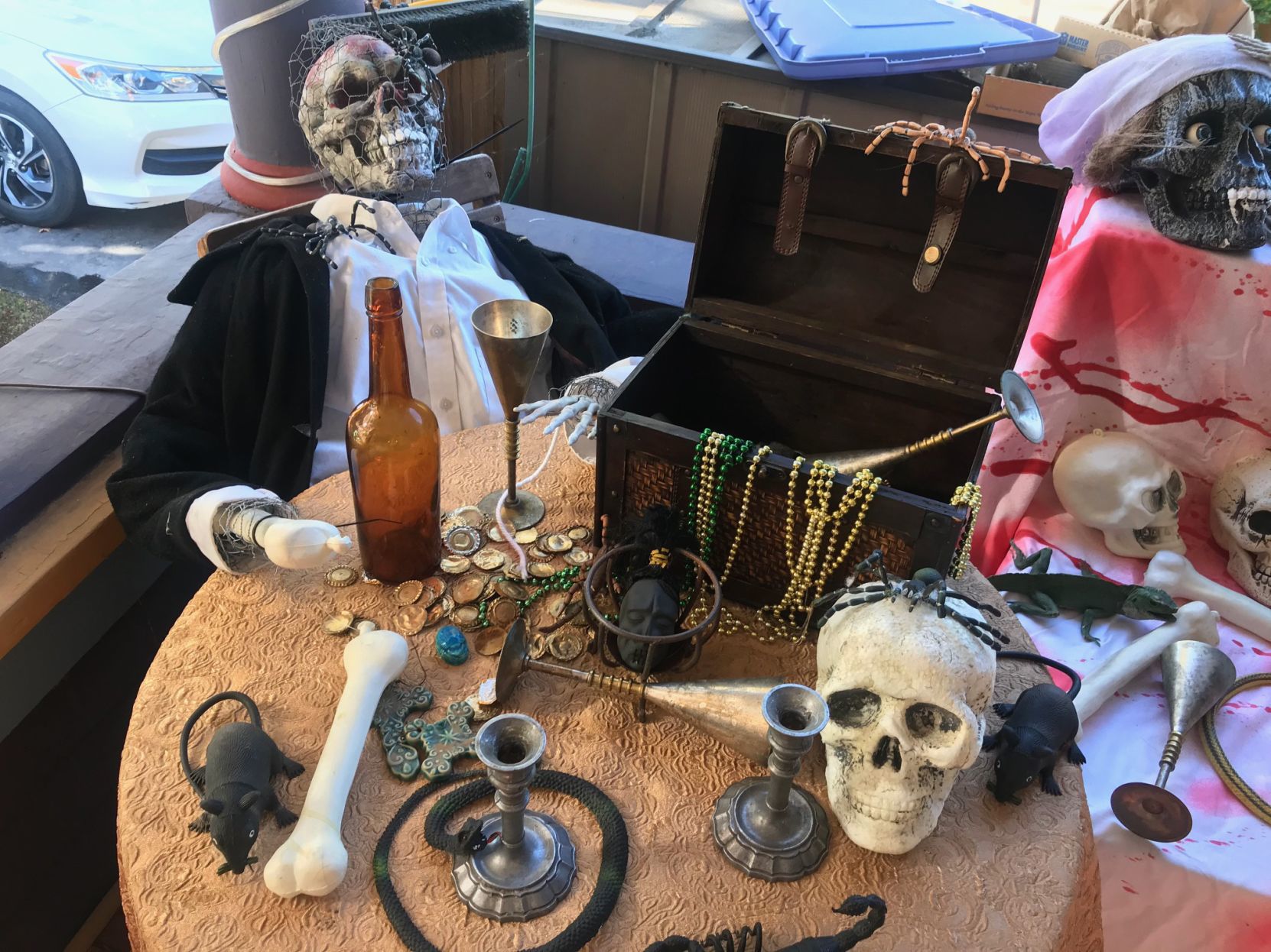 Napa Halloween Yard Display